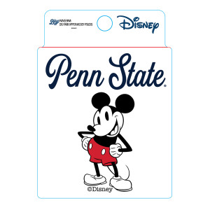 Disney sticker Penn State with Mickey Mouse